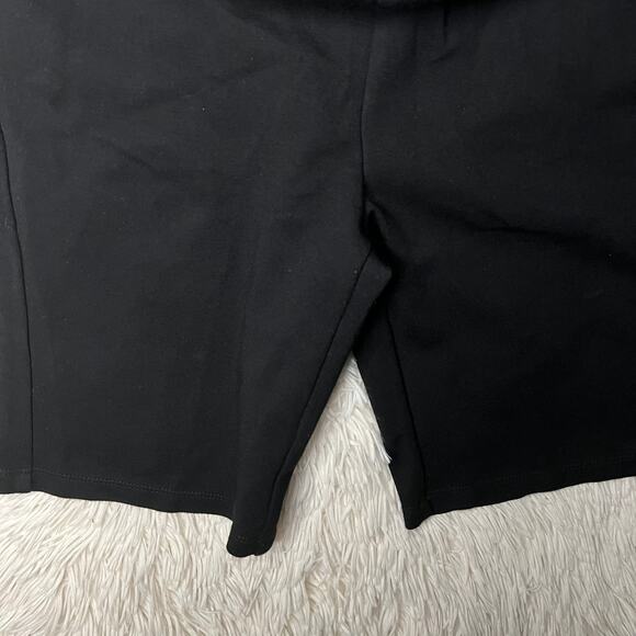Calvin Klein Jeans| Women's black stretchy athletic biker shorts - Picture 6 of 11